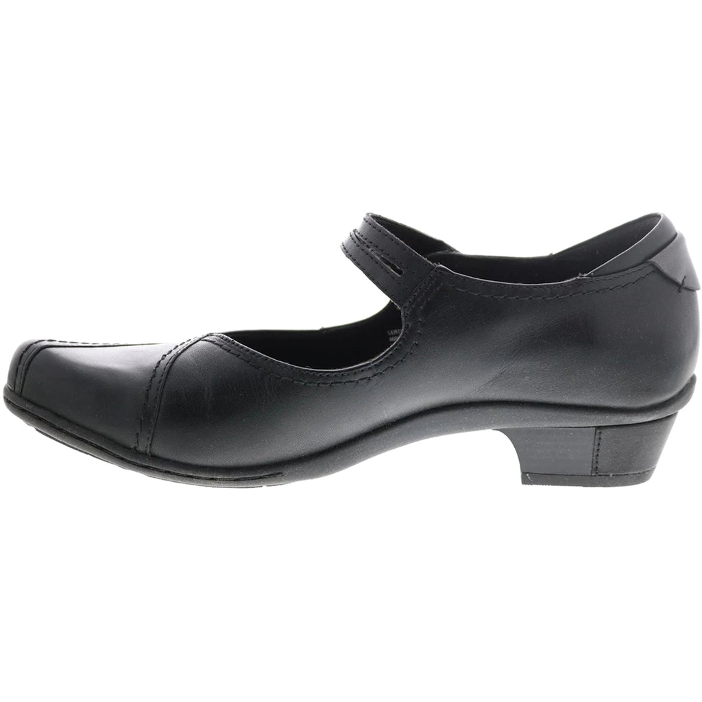 Women's Earth Jasper Black Leather