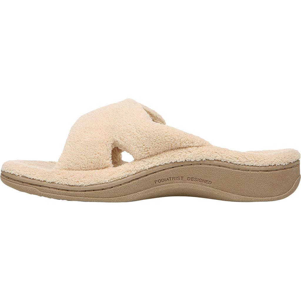 Vionic Relax Women's Slippers Tan Terrycloth