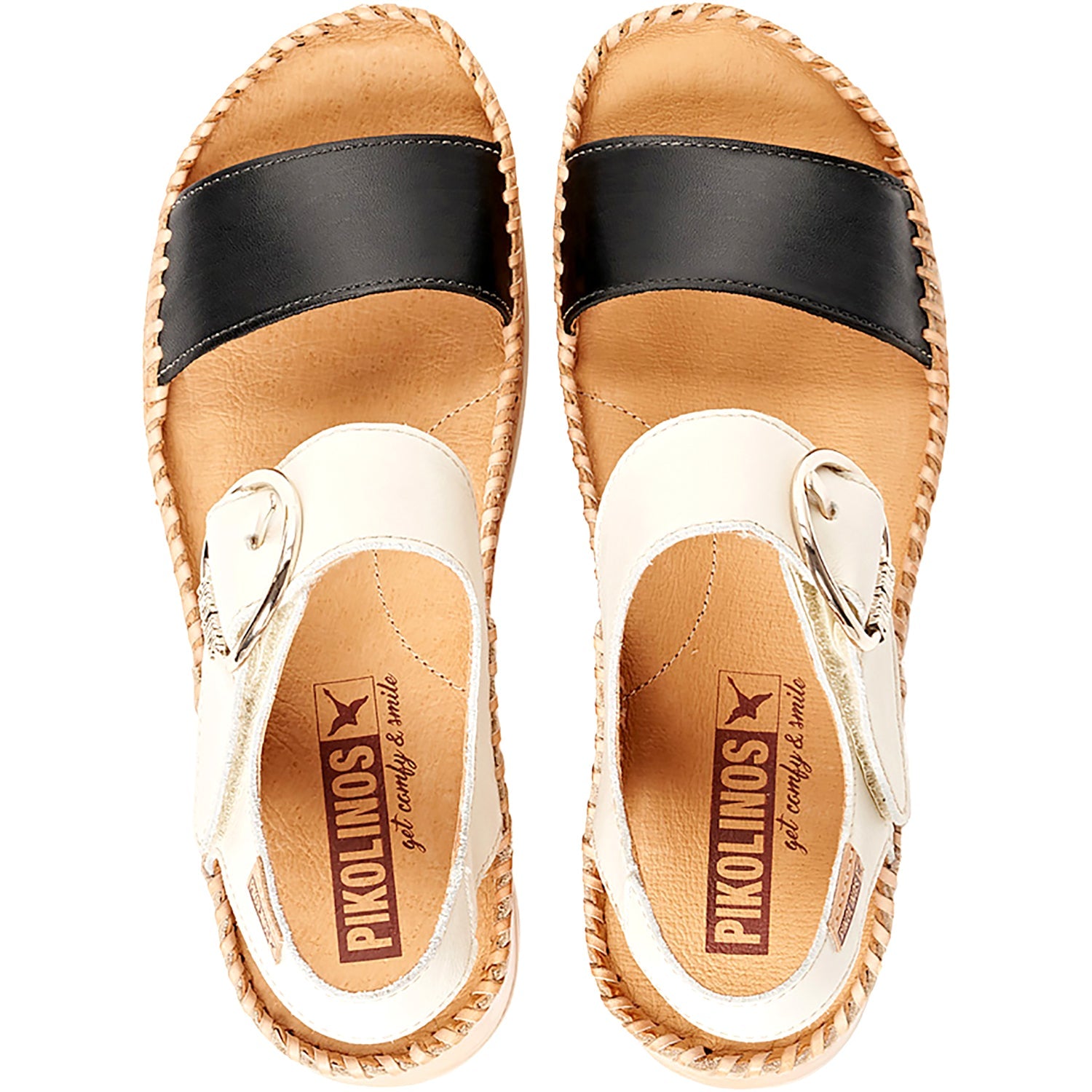 Pikolinos Marina W1C-0709C1 Women's Sandals Black/Nata