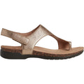Dansko Reece Women's Thong Sandals Bronze Metallic