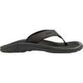 OluKai Ohana Men's Black Synthetic Leather