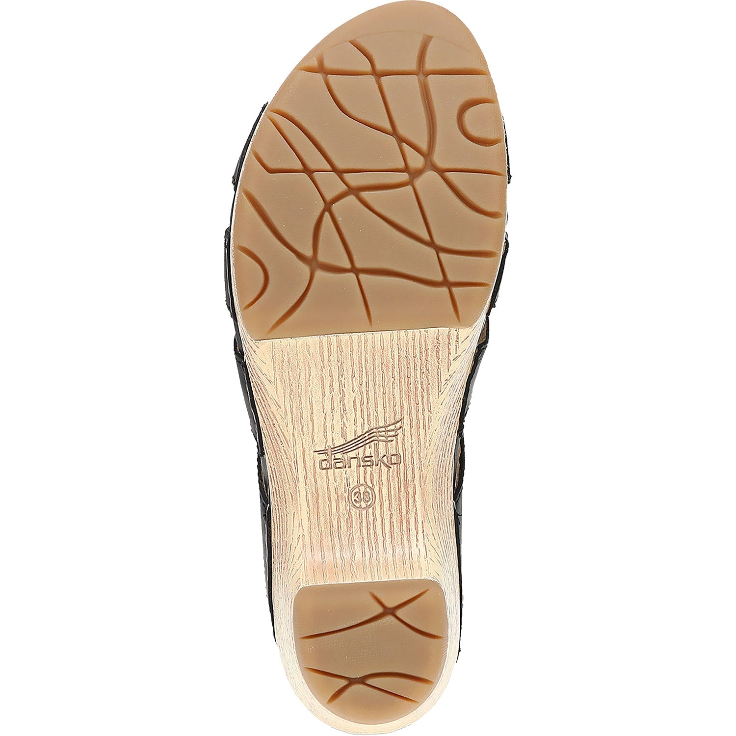 Dansko Lyndi Women's Slide Sandals Black Oiled Pull Up Leather