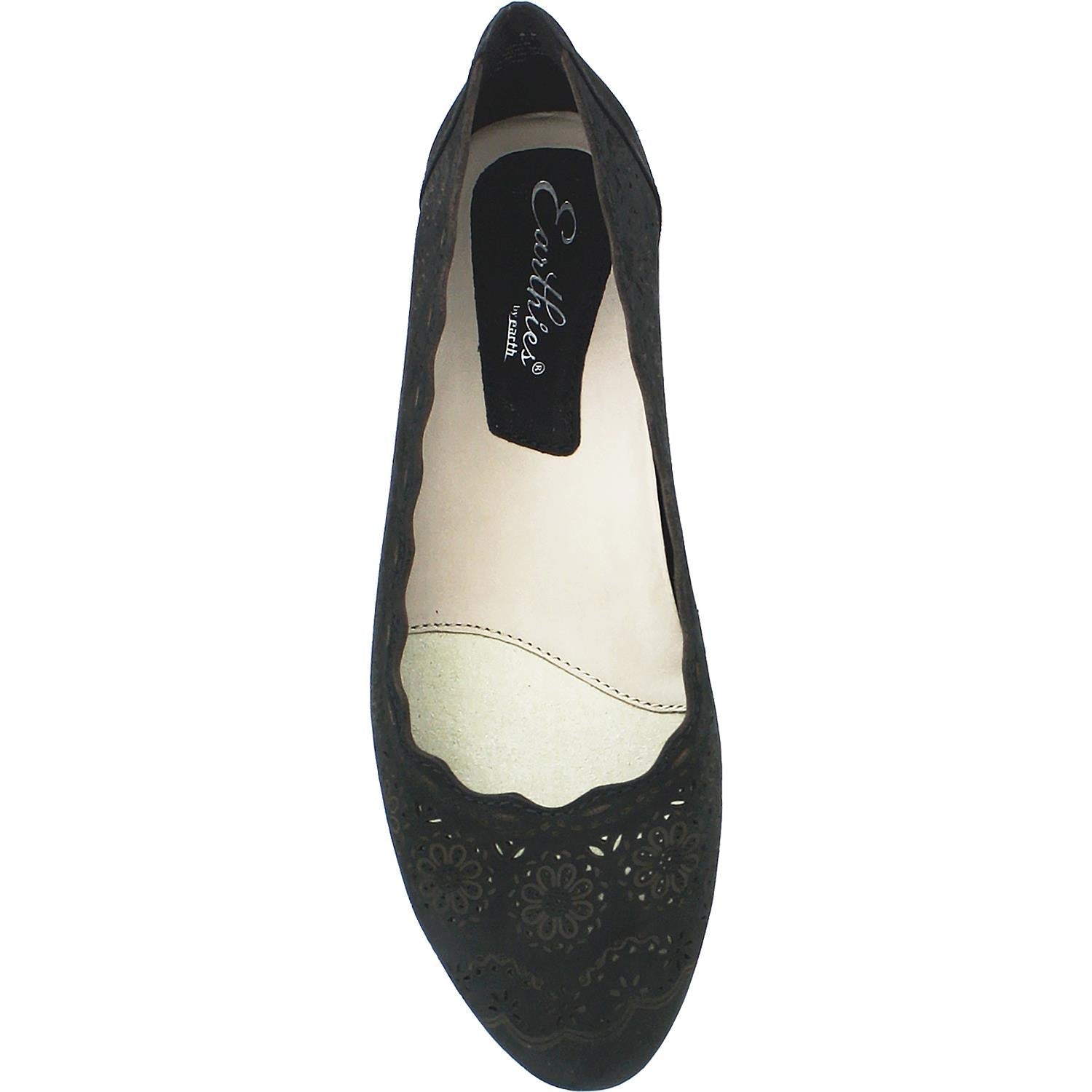 Women's Earthies Lindi Black Nubuck