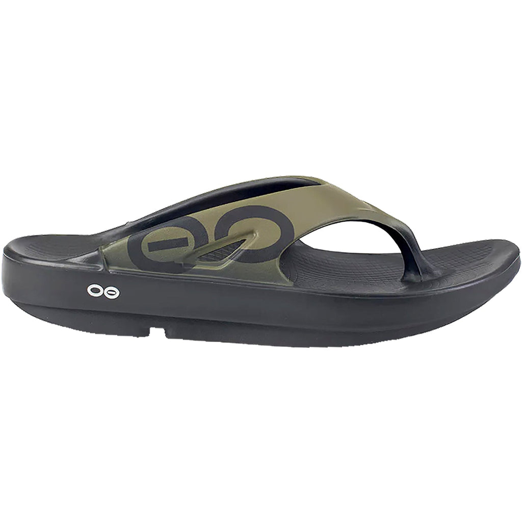 OOFOS OOriginal Sport Unisex Recovery Sandals Tactical Green Synthetic