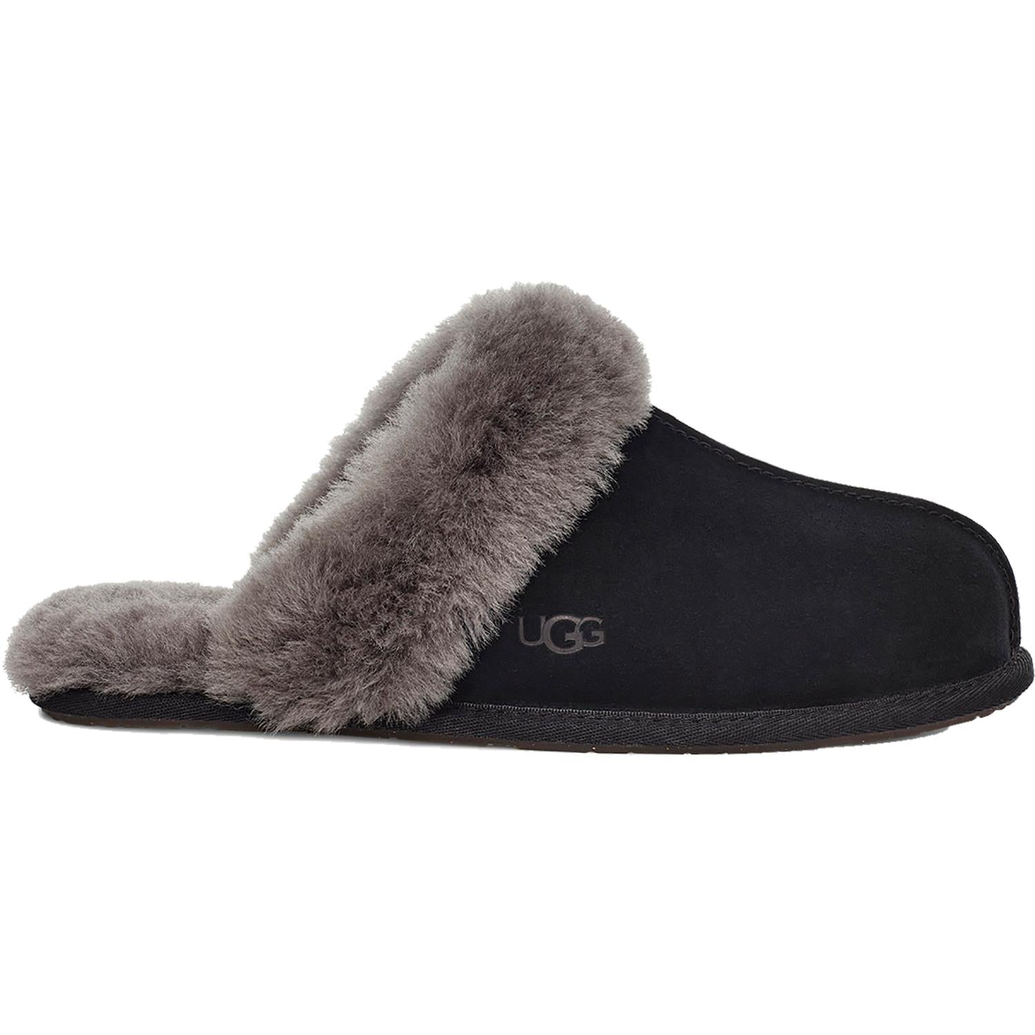 UGG Scuffette II Women's Slippers Black/Grey Suede