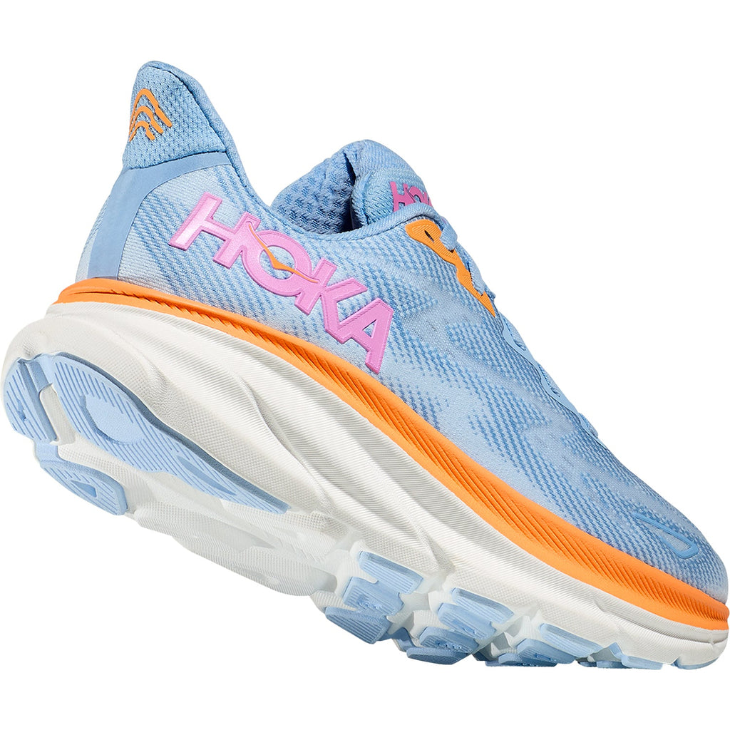 Hoka Clifton 9 (Neutral Support) Women's Road Running Shoes Airy Blue/Ice Water Mesh
