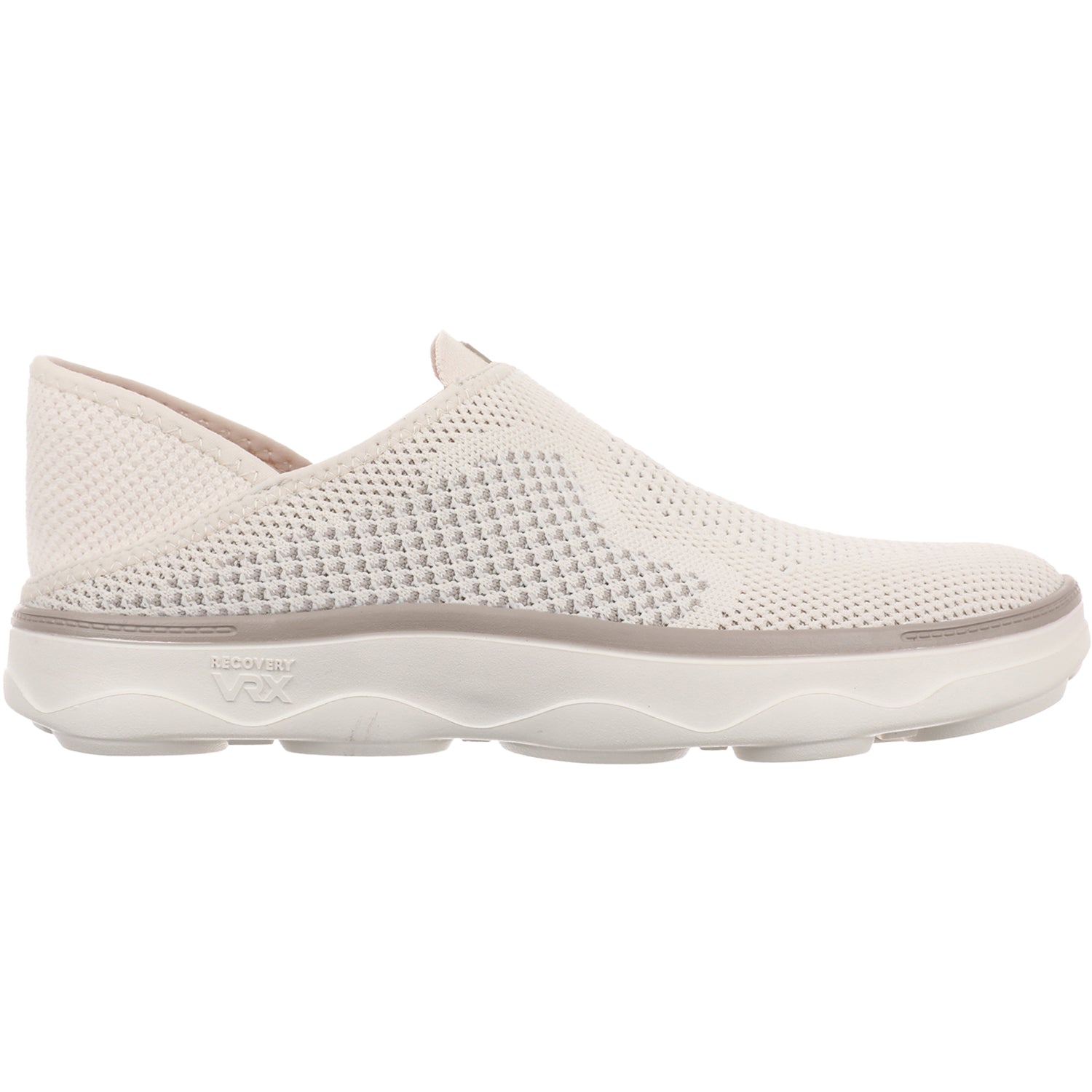 Vionic Sage Rx Stretch Knit Women's Athletic Athleisure Shoes Slip Ons Cream