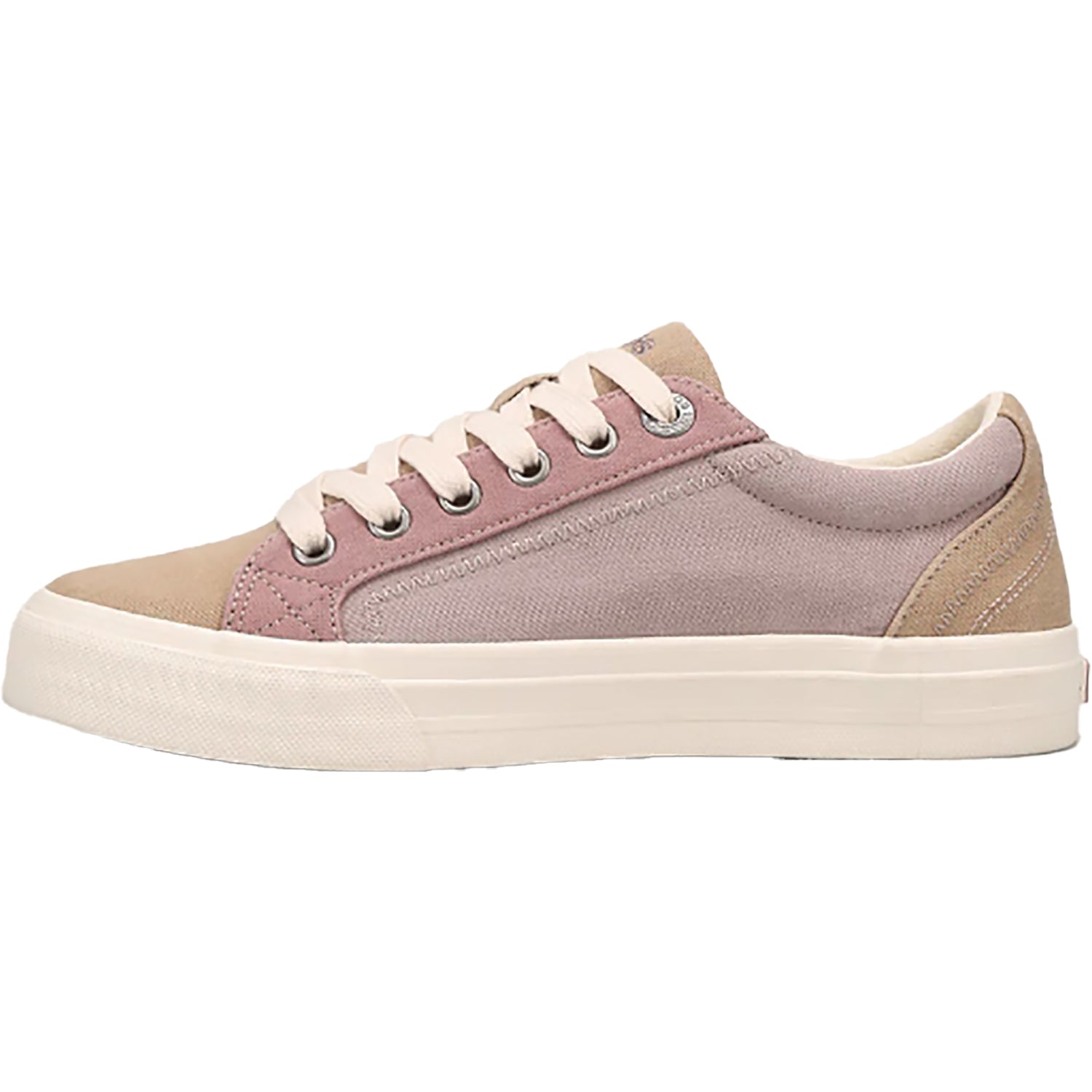 Taos Plim Soul Women's Sneakers Tan/Dusty Rose Multi Canvas