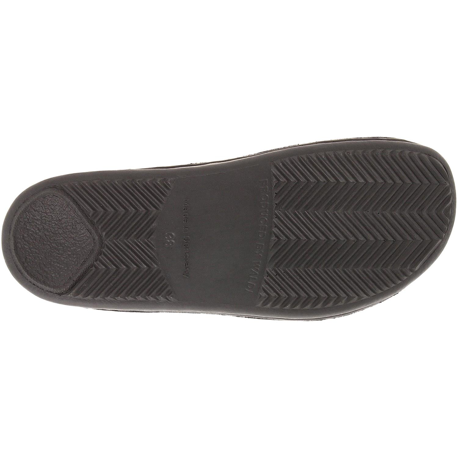 Finn Comfort Sylt Soft Women's Backstrap Sandals Black Nappa Leather