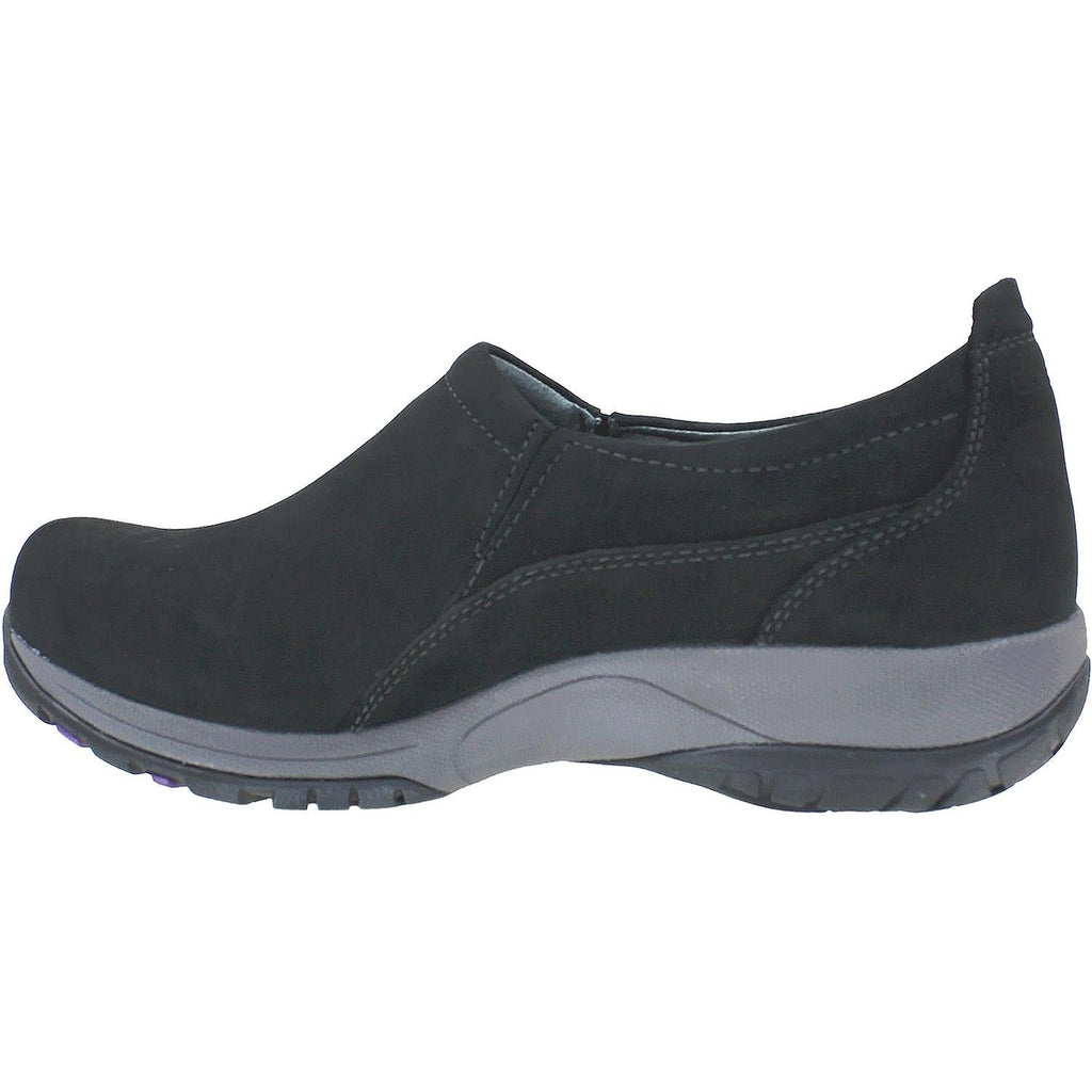 Dansko Patti Women's Waterproof Clogs Black Milled Nubuck