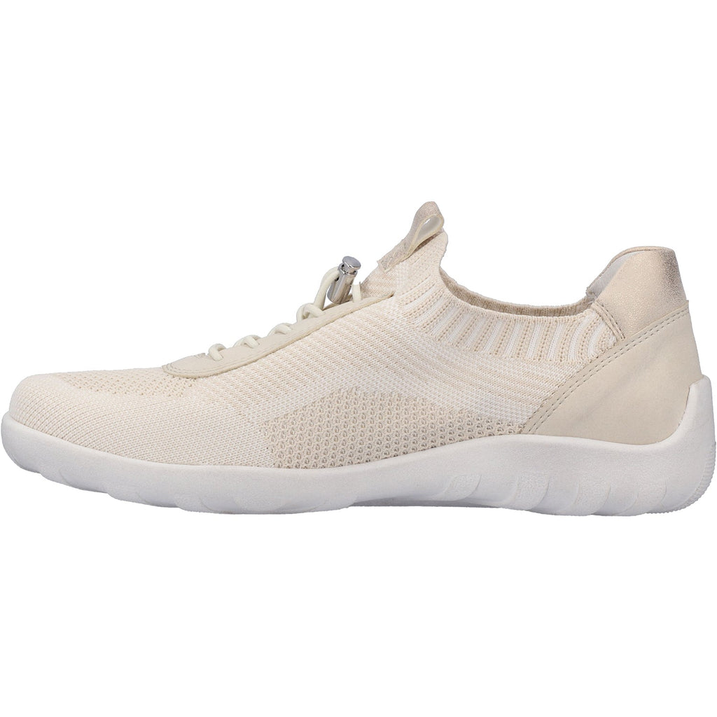 Remonte R3518-60 Liv 18 Women's Sneakers Vanilla/Weiss/Crema/Muschel Fabric