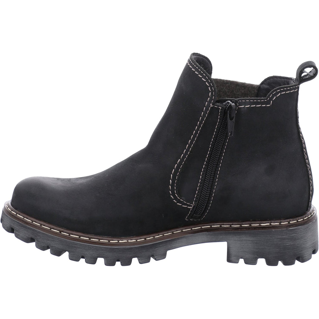 Josef Seibel Marta 03 Women's Ankle Boots Black Leather