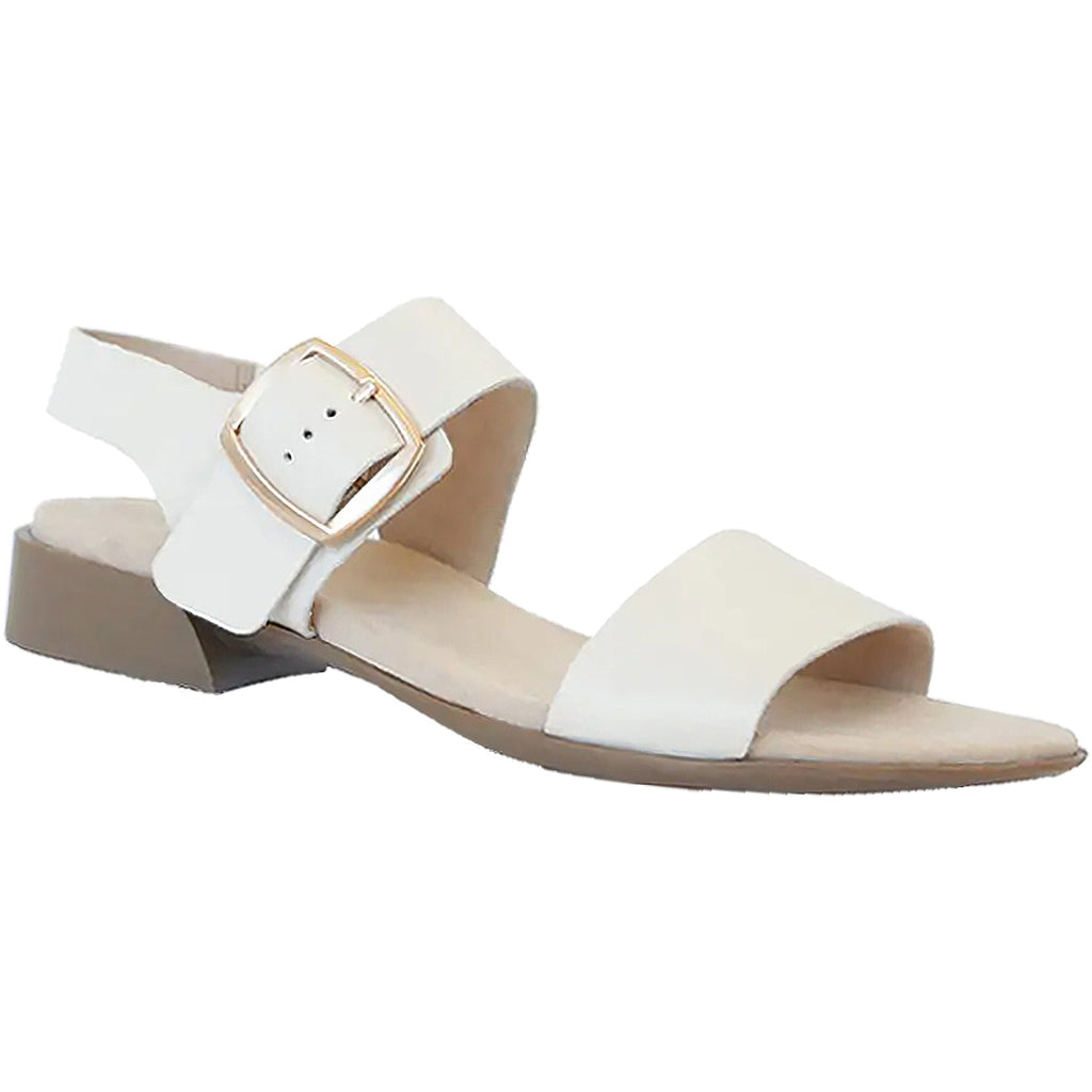 Munro Cleo Women's Ankle Strap Sandals Cream Leather