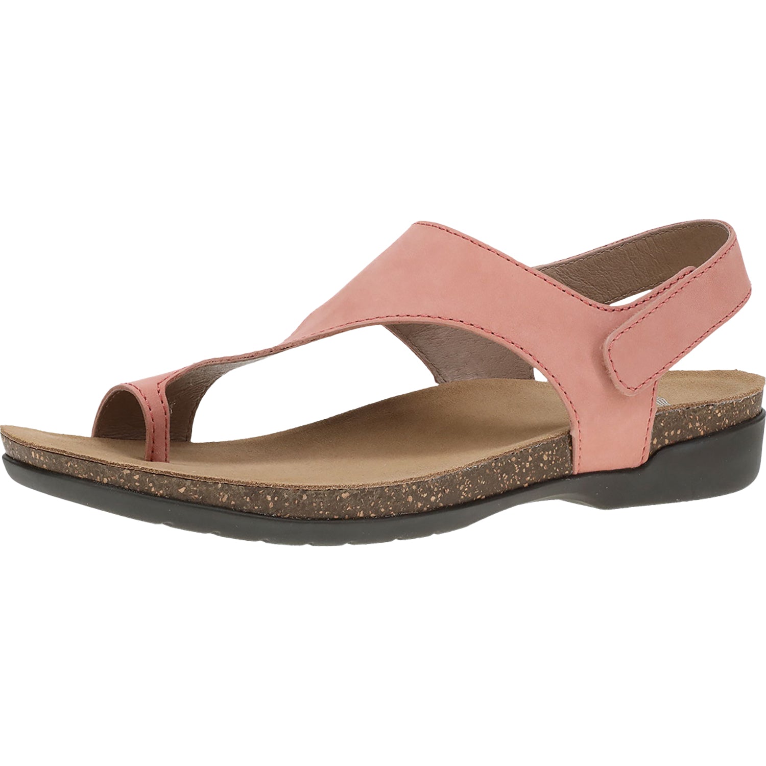 Dansko Reece Women's Thong Sandals Rose Nubuck