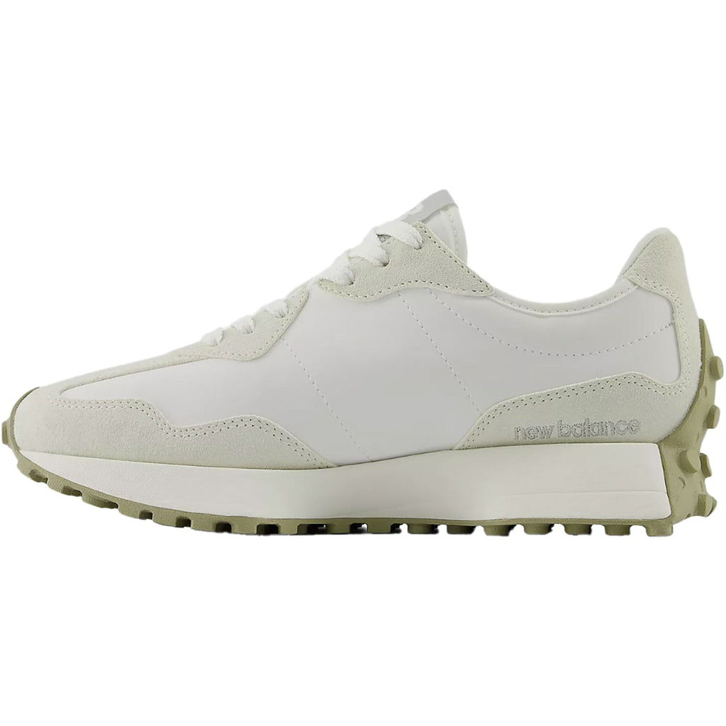 New Balance WS327KE Women's Athletic Shoes Salt/Brighton Grey Suede