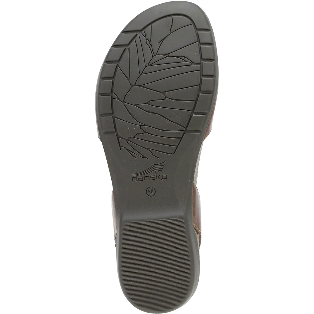 Dansko Rowan Women's Shoes Tan Waxy Burnished Nubuck