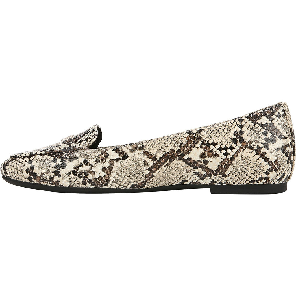 Vionic Hayes Women's Dress Flats Ivory Multi Snake Embossed Leather