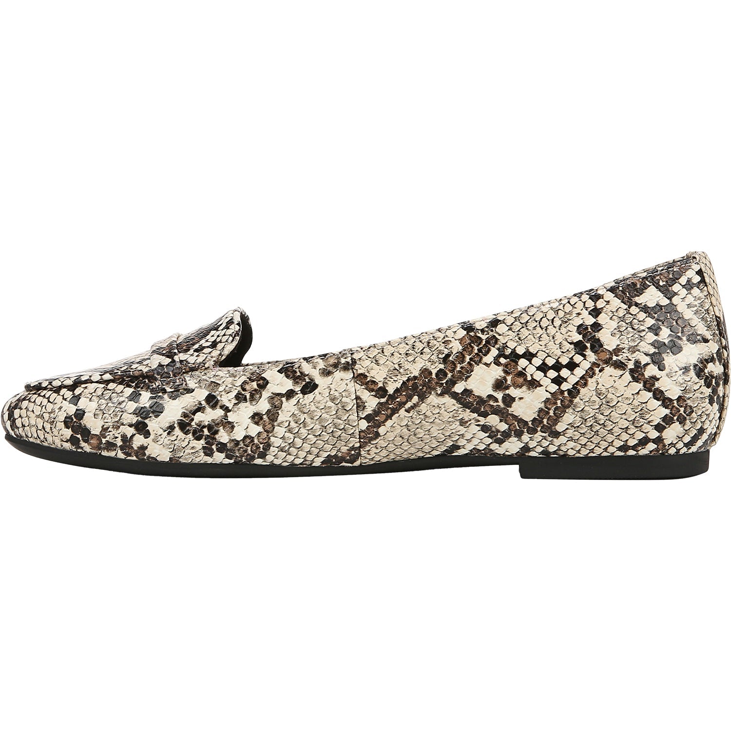Vionic Hayes Women's Dress Flats Ivory Multi Snake Embossed Leather