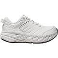 Hoka Bondi SR (Neutral Support) Women's Walking Shoes Frost/Frost Leather