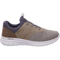 Rieker 13150-64 Men's Slip Ons Kiesel/Fango/Nuss/Rauch Synthetic