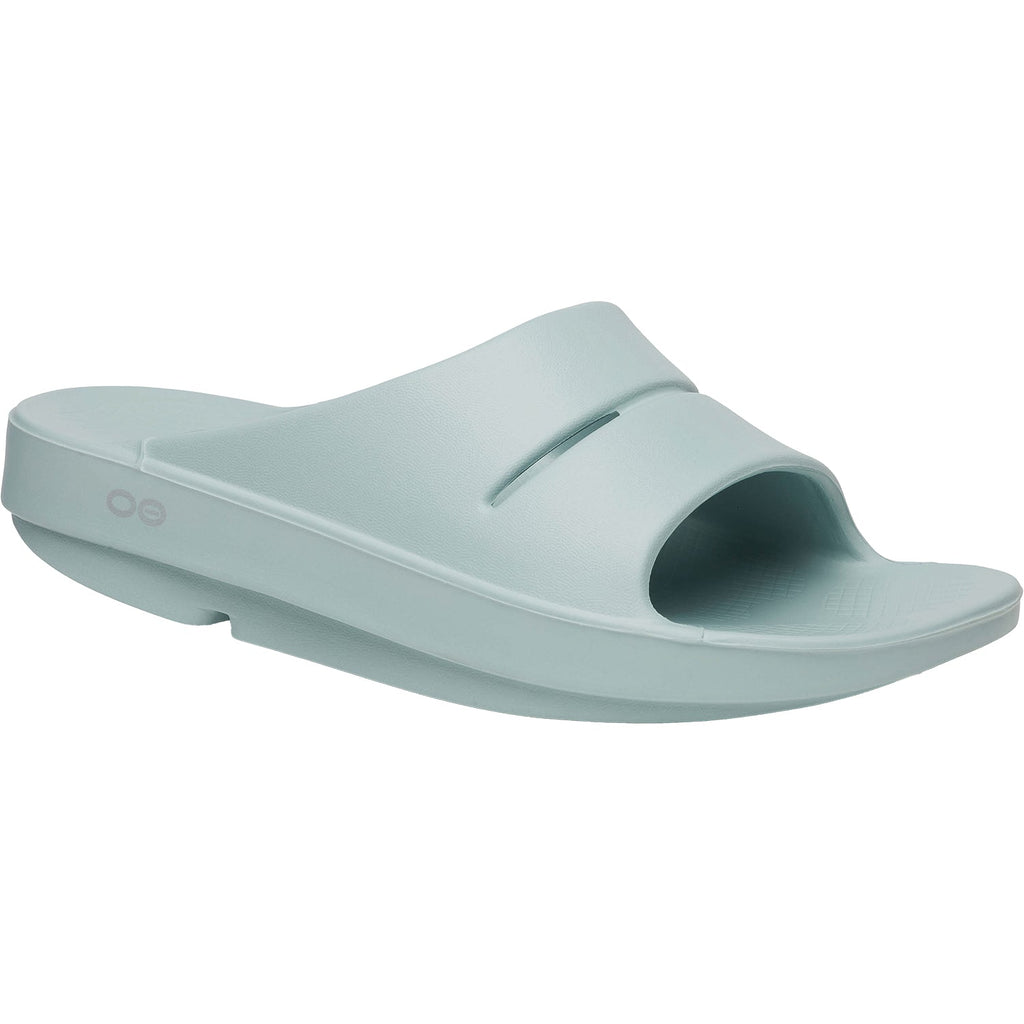 OOFOS OOahh Unisex Slide Sandals Mist Synthetic