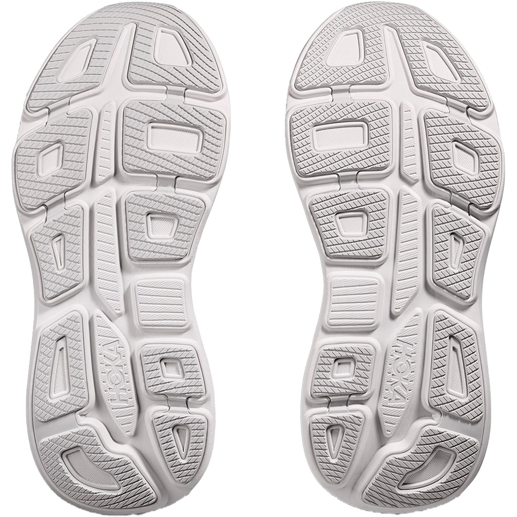 Hoka Bondi 9 (Neutral Support) Women's Athletic Shoes Cosmic Grey/White Mesh