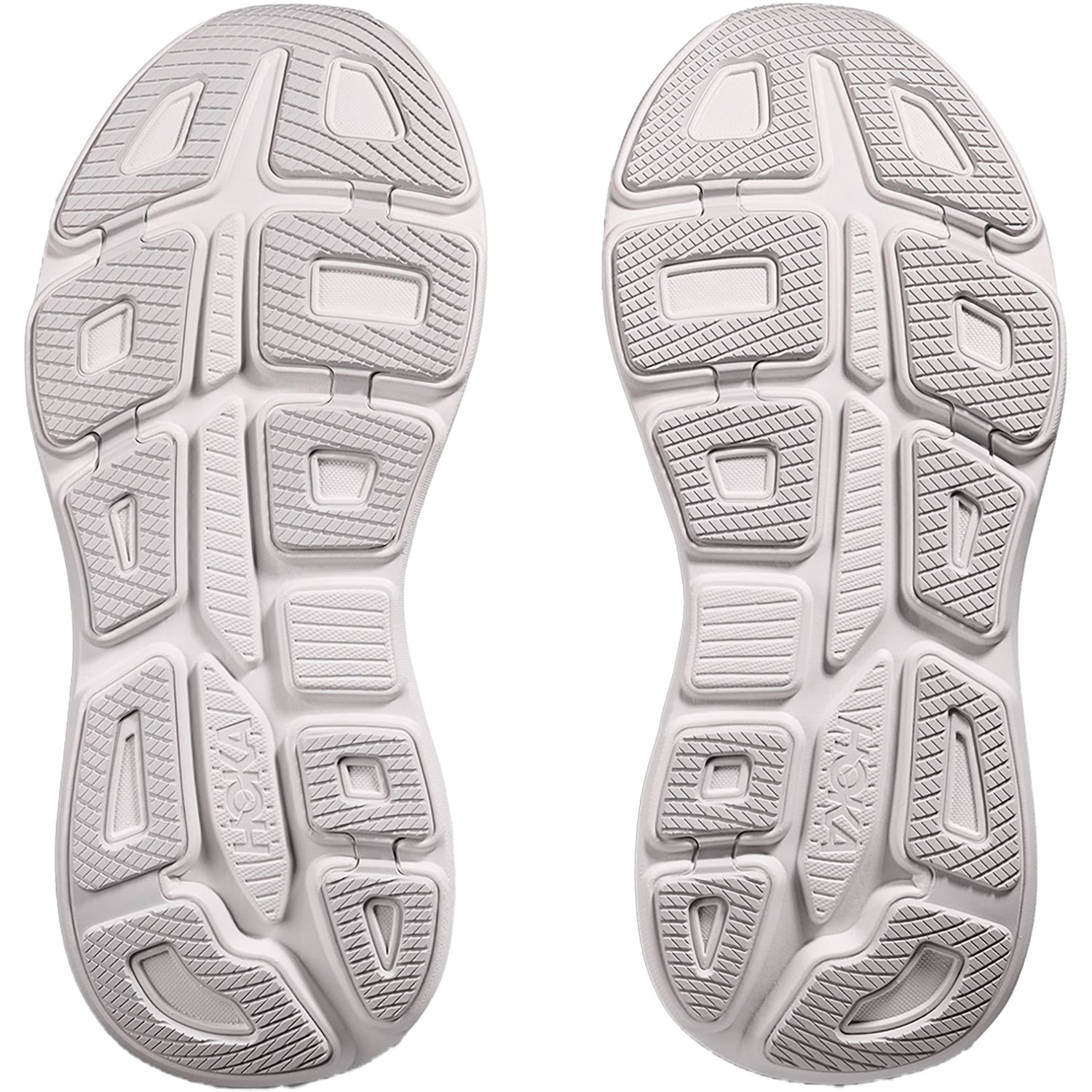 Hoka Bondi 9 (Neutral Support) Women's Athletic Shoes Cosmic Grey/White Mesh