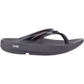 OOFOS OOlala Women's Recovery Sandals Black Synthetic