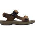 Clarks Saltway Trail Men's Sandals Dark Brown Leather