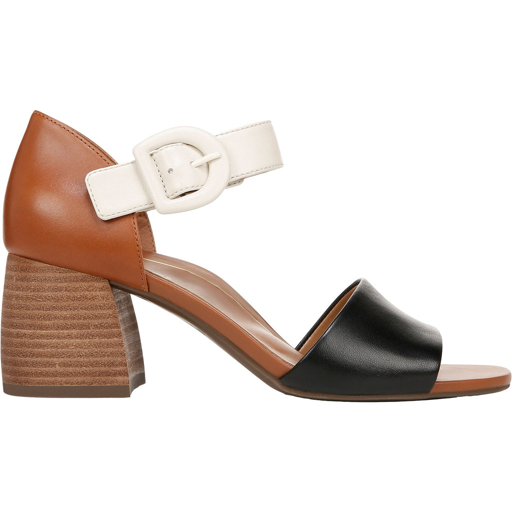 Vionic Chardonnay Women's Dress Shoes Tan/Black/Cream Leather