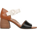 Vionic Chardonnay Women's Dress Shoes Tan/Black/Cream Leather