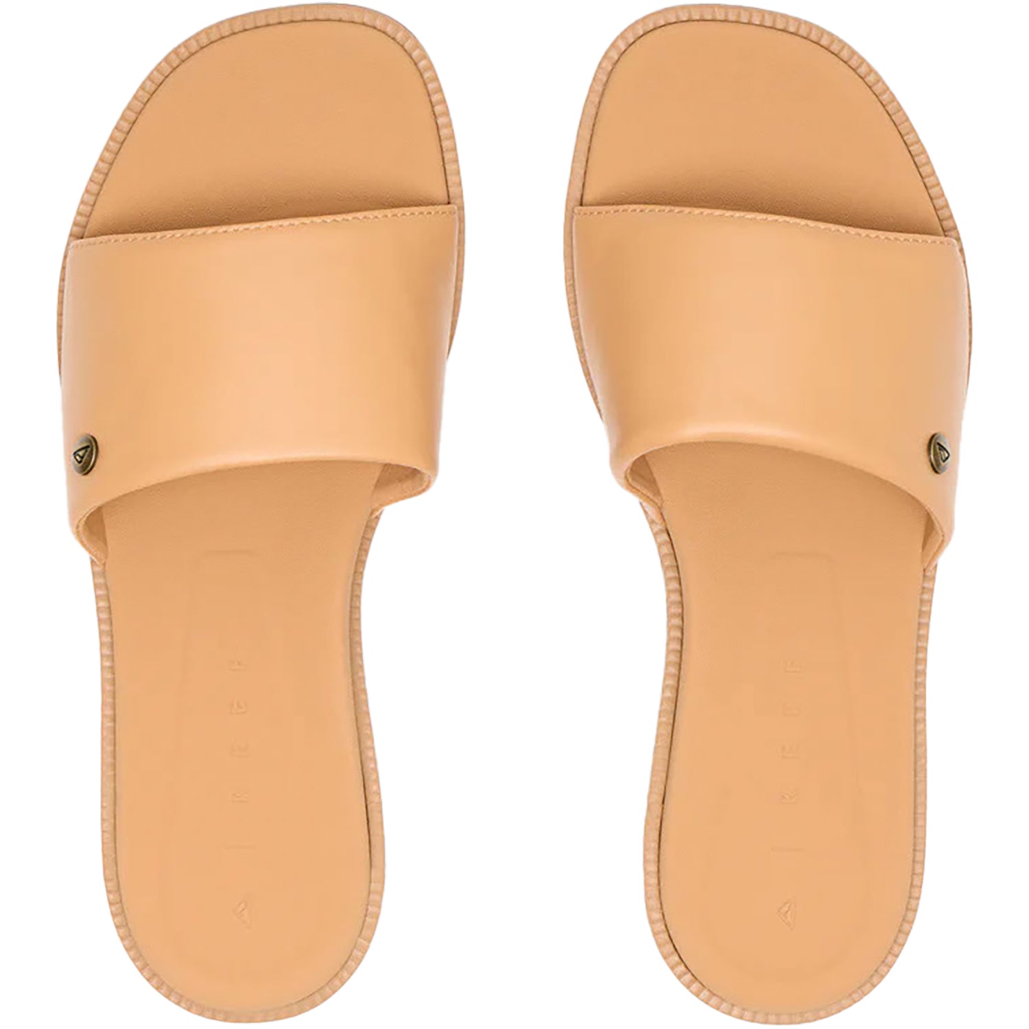 REEF Sunny Arrianah Women's Slide Sandals Natural Synthetic
