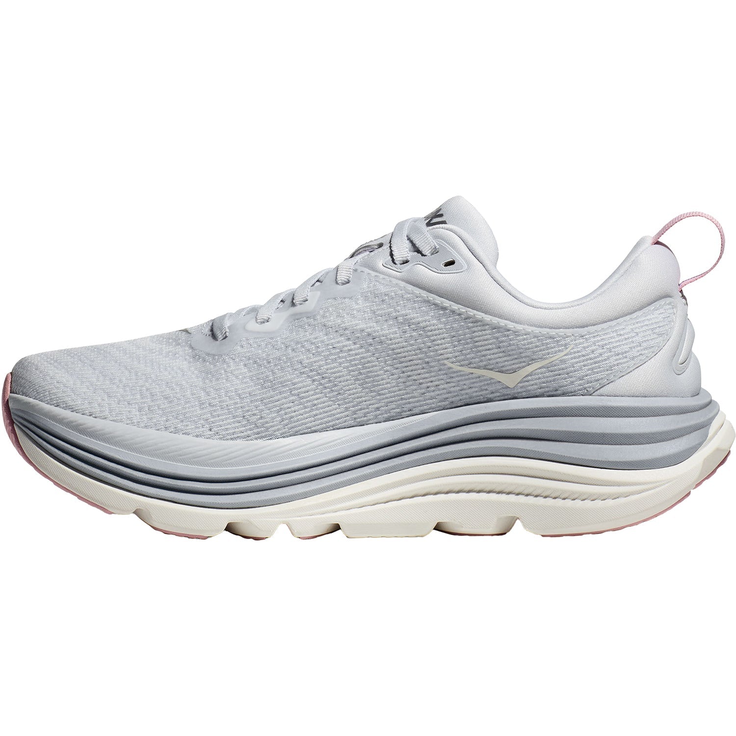 Hoka Gaviota 5 (Stability Support) Women's Running Shoes Sea Ice/Pink Twilight Mesh
