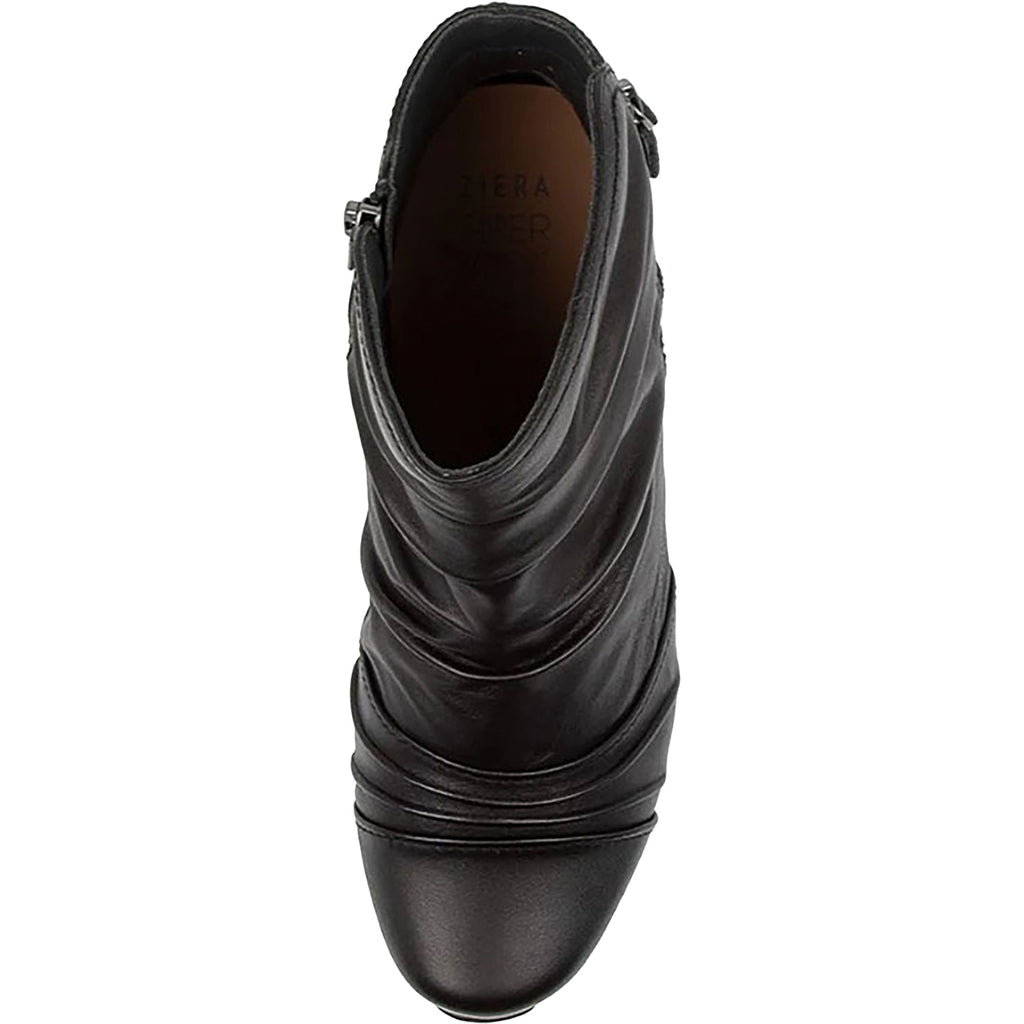 Ziera Camryn Wide Women's Boots Black Leather