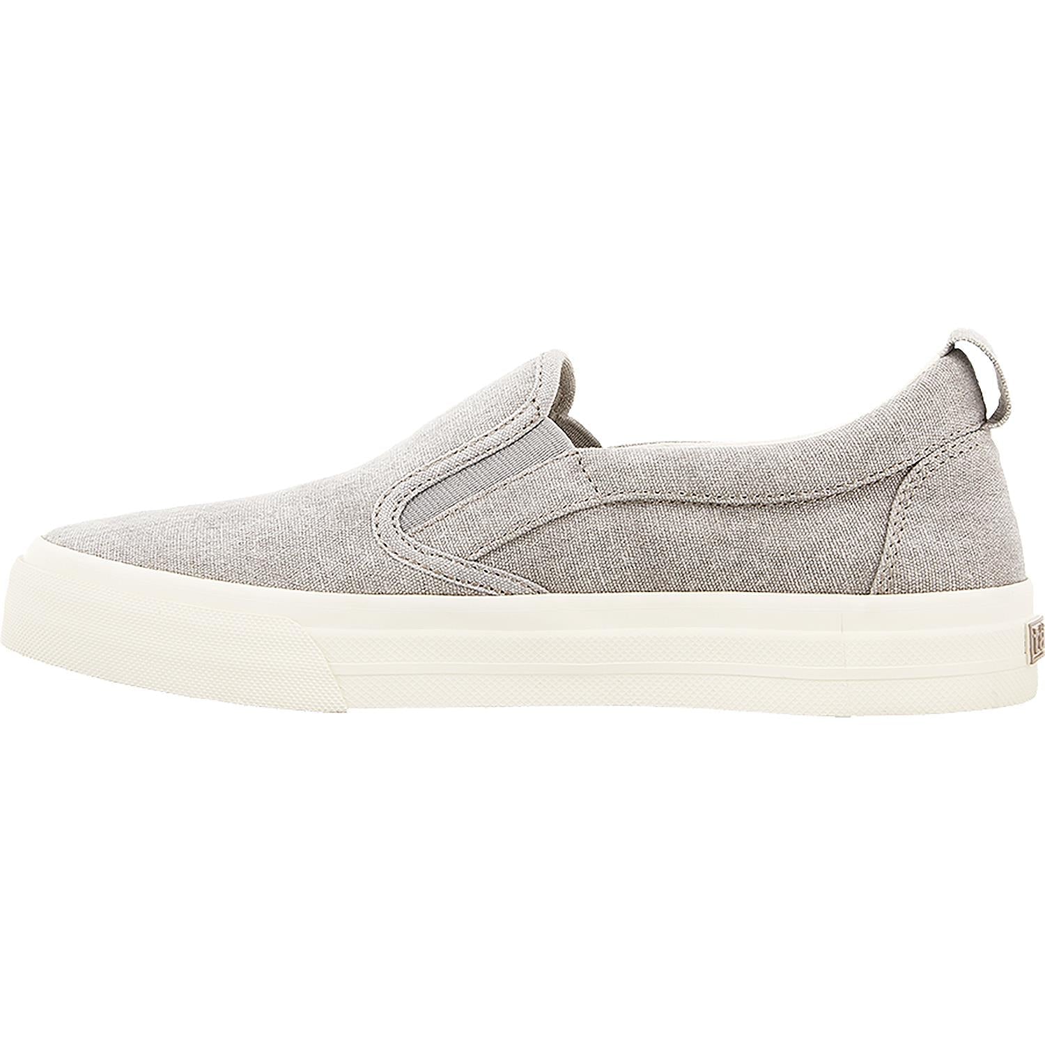 Taos Rubber Soul Women's Slip On Sneakers Grey Wash Canvas