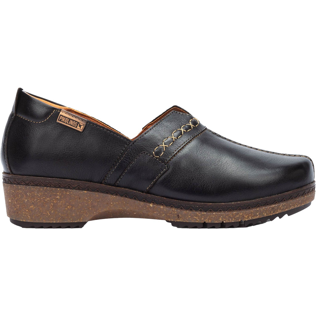 Pikolinos Granada W0W-3627 Women's Shoes Black Leather