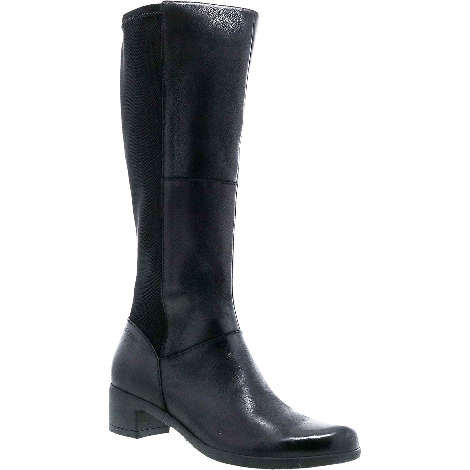 Dansko Celestine Women's Tall Boots Black Burnished Nubuck