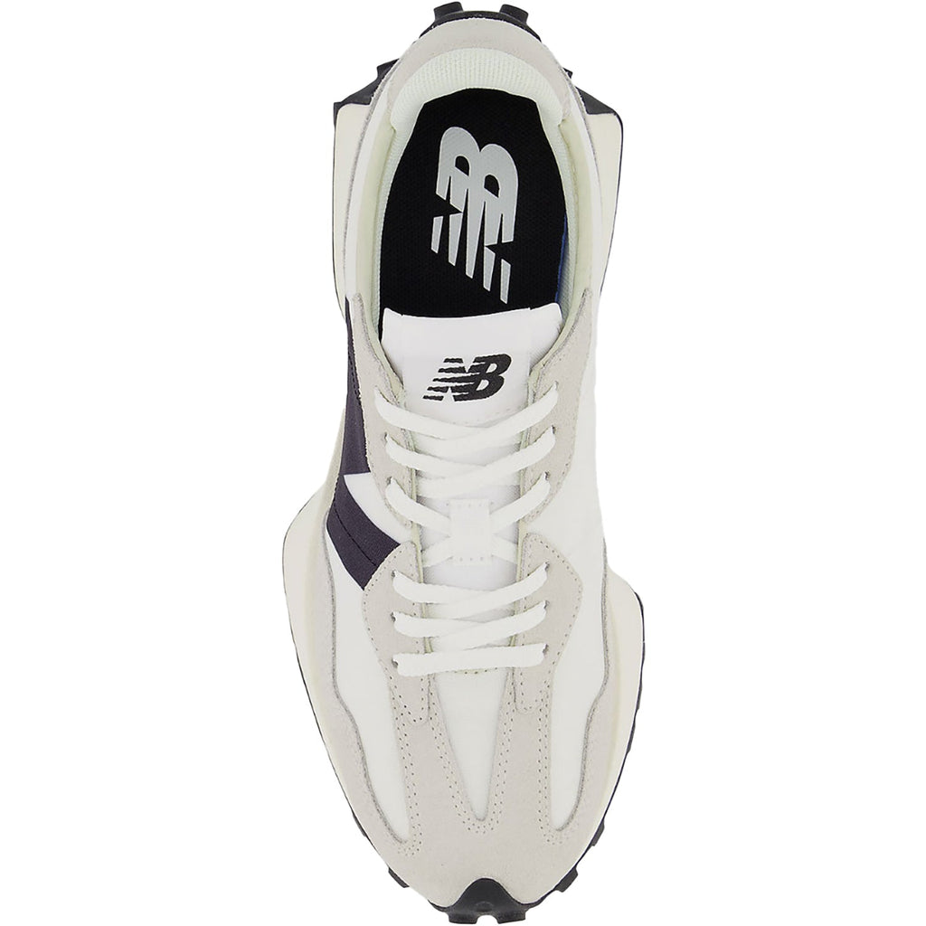 New Balance WS327FE Women's Athletic Shoes Sea Salt/White/Black Suede