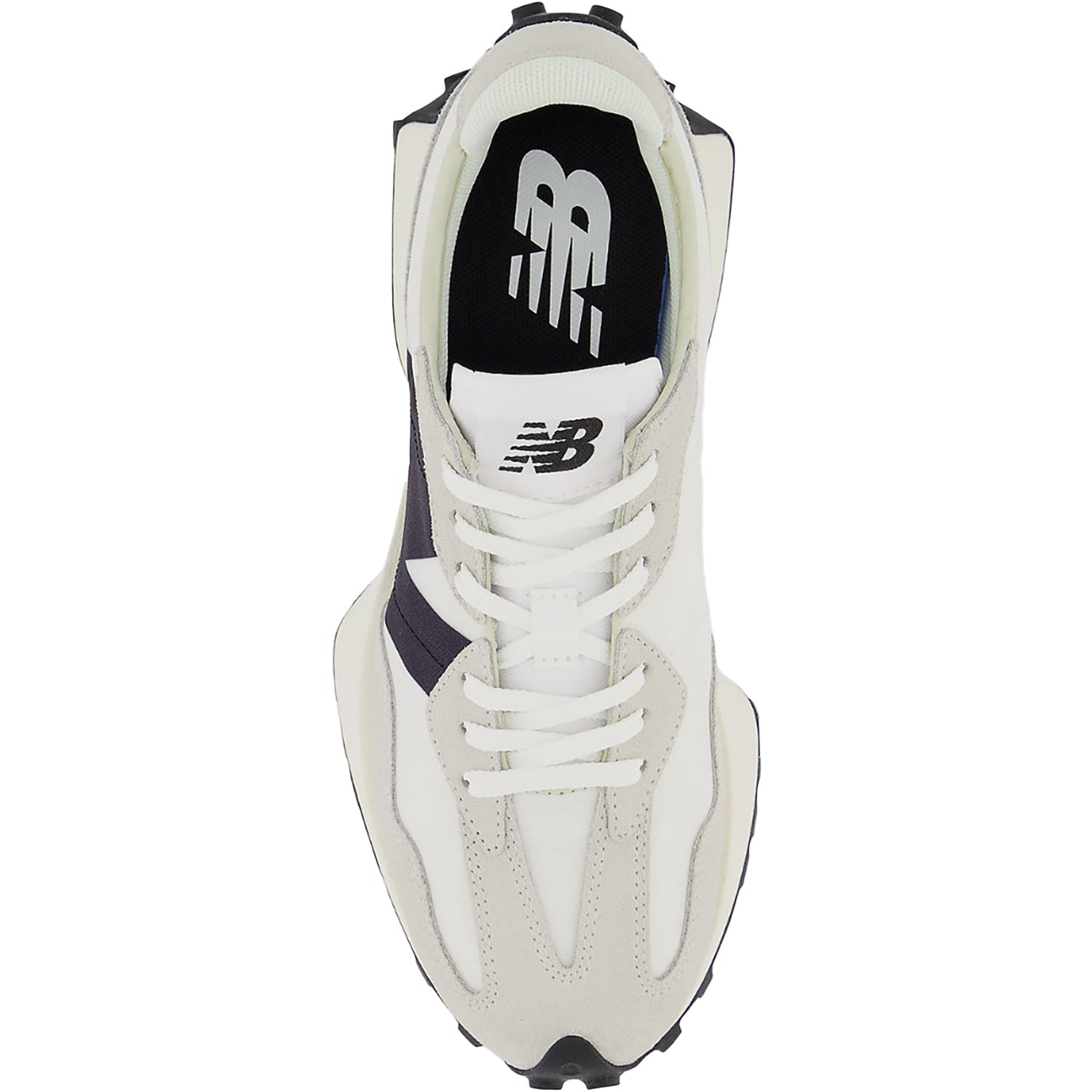 New Balance WS327FE Women's Athletic Shoes Sea Salt/White/Black Suede
