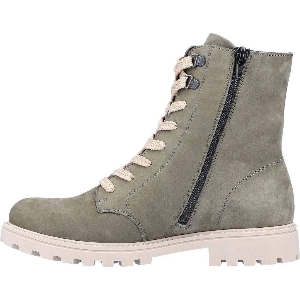 Remonte D8479-54 Samira 79 Women's Combat Boots Moor Nubuck