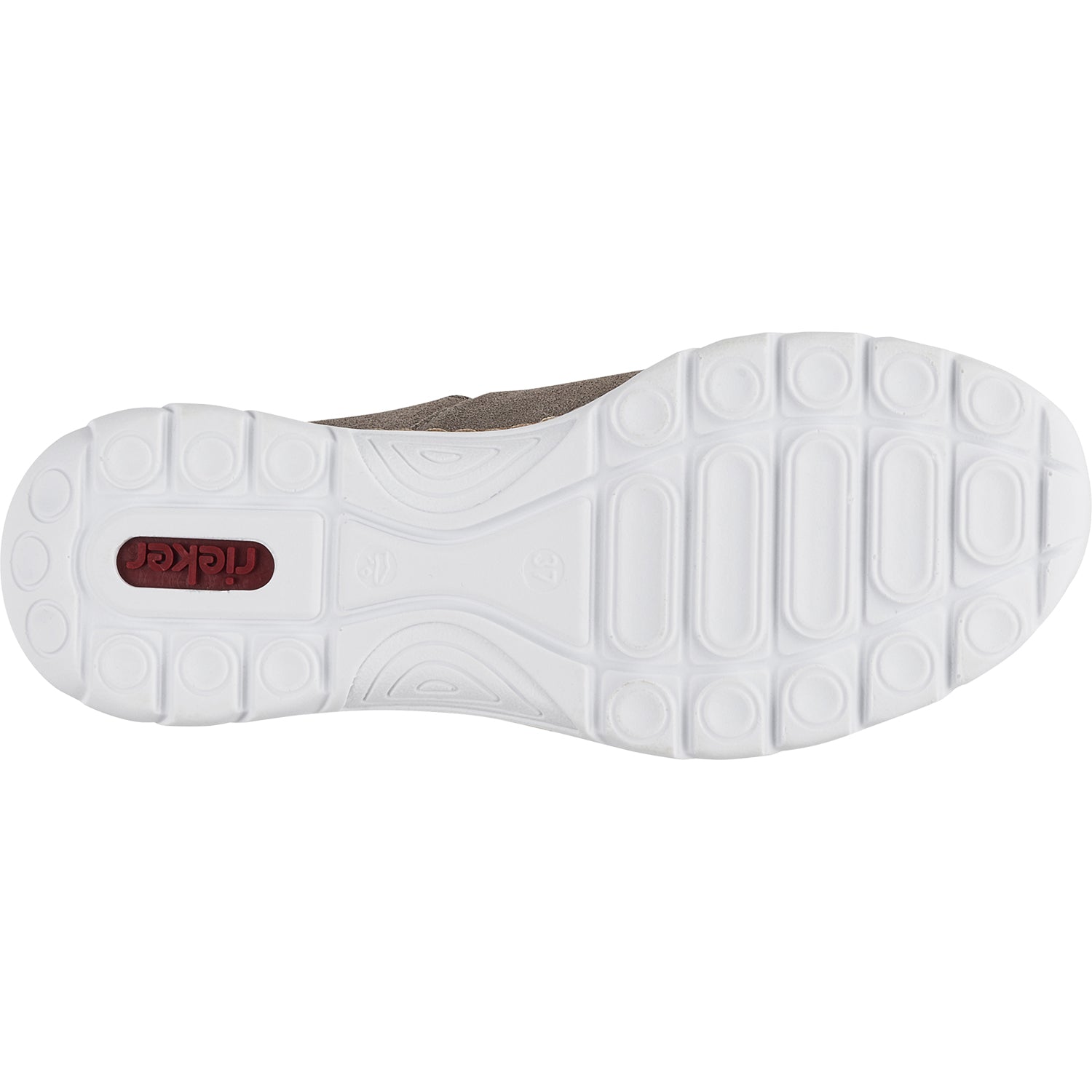 Rieker N42F1-40 Nikita F1 Women's Sneakers Cement/Dust Silver Suede