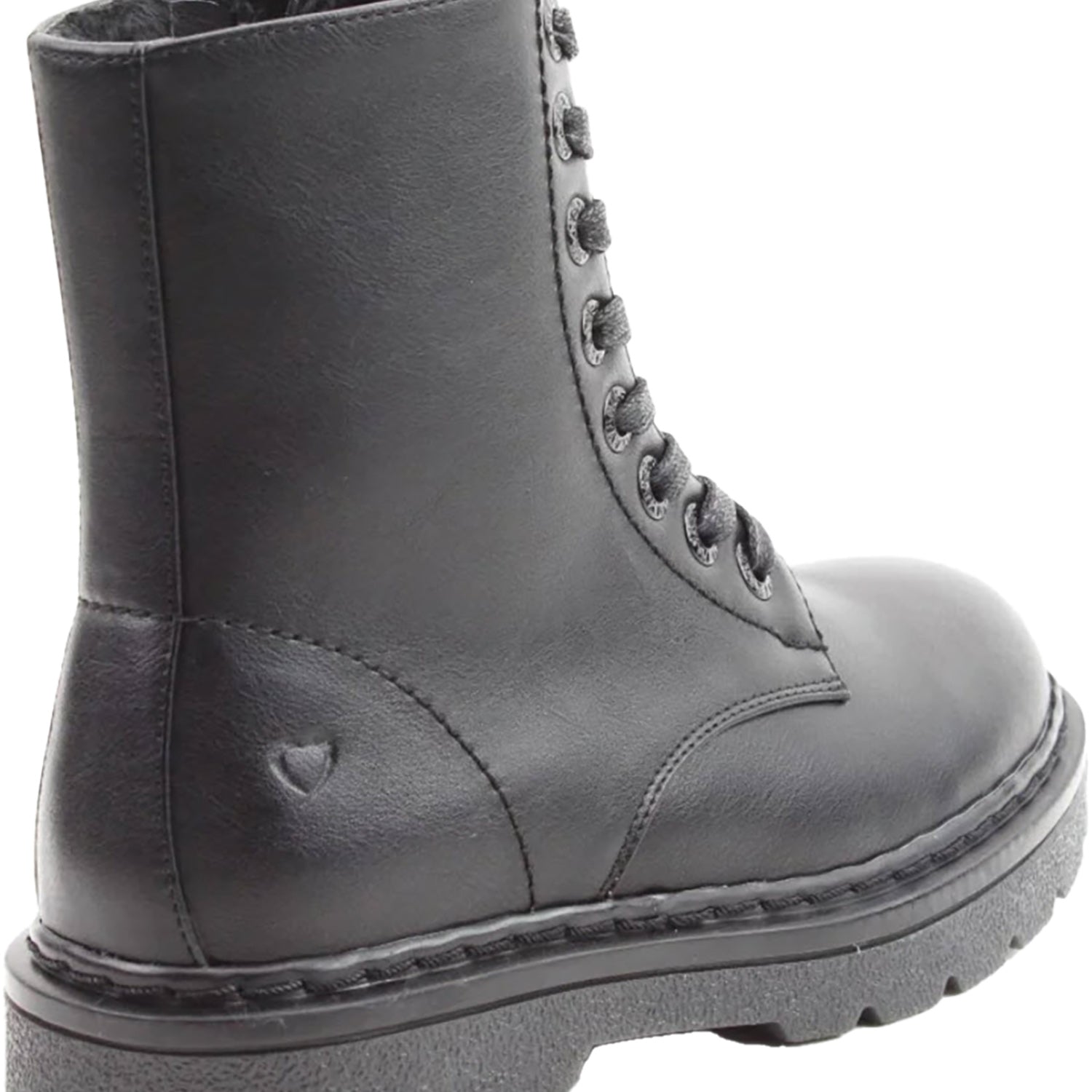 Heavenly Feet Justina Women's Vegan Boots Black Vegan Leather