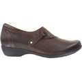 Dansko Franny Women's Slip Ons Chocolate Burnished Calf Leather