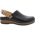 Dansko Merrin Women's Sling Back Clogs Black Leather