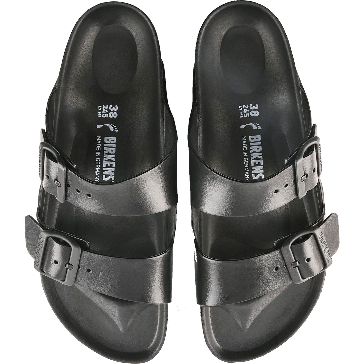 Birkenstock Arizona Essentials Unisex Waterproof Sandals Black EVA Synthetic