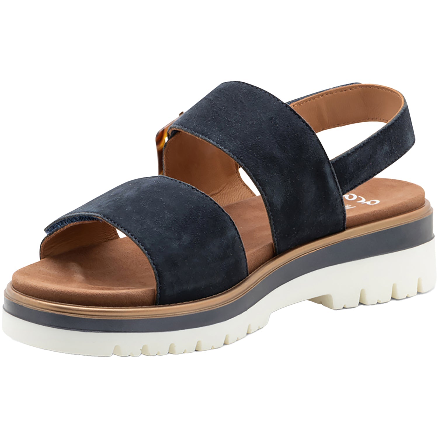 Ara Marbella Women's Sandals Navy Kid Suede