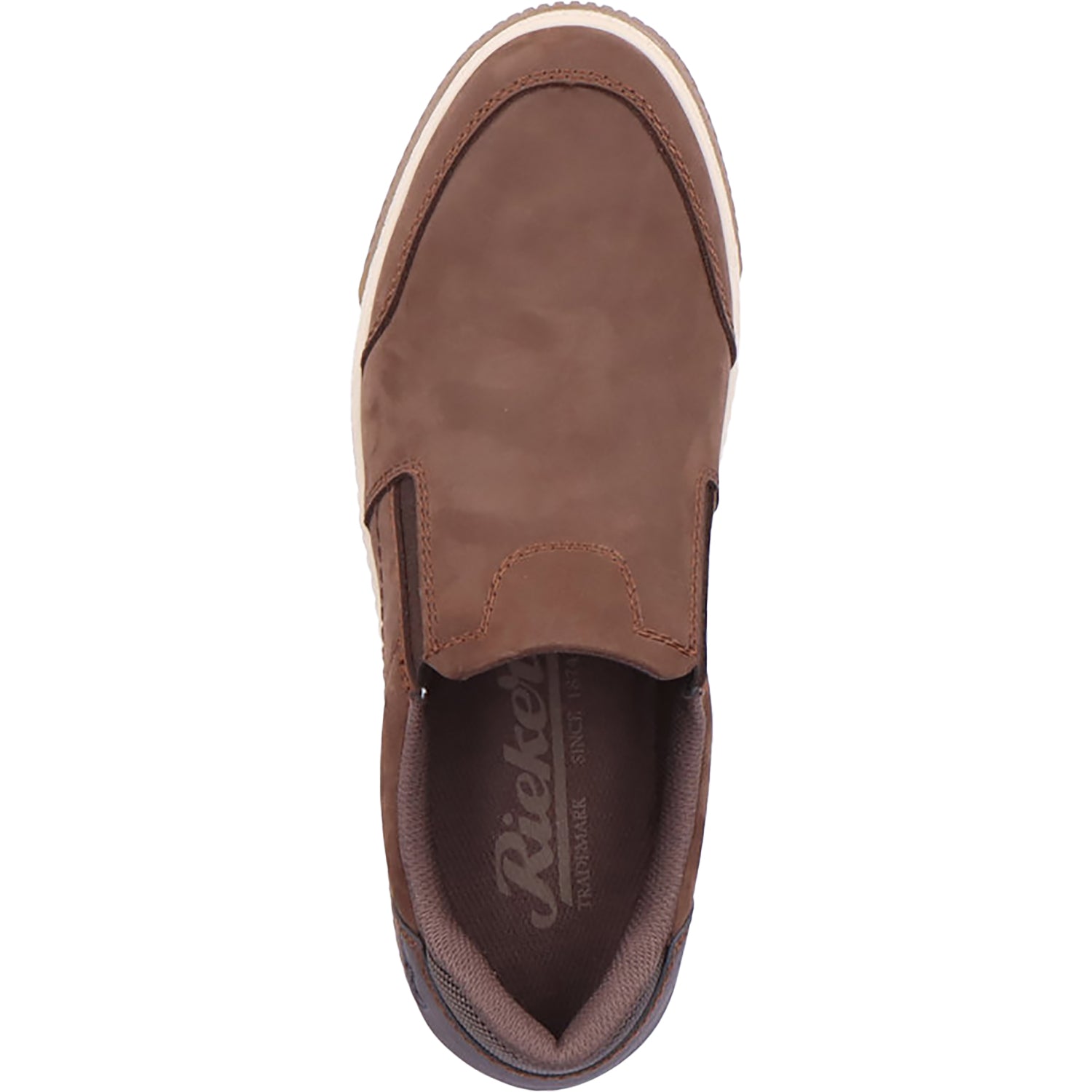 Rieker 18951-25 Rex 51 Men's Slip Ons Cigar/Moro/Braun-Schwarz