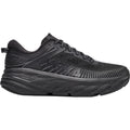 Hoka Bondi 7 (Neutral Support) Women's Running Shoes Black/Black Mesh