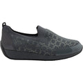 Ara Layton II Women's Slip Ons Graphite Wovenstretch