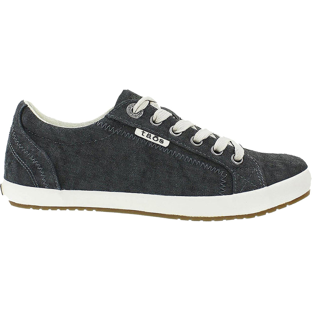Taos Star Women's Shoes Charcoal Washed Canvas